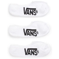 Vans Classic Super No Show White Size 6.5-9 Pack of 3 Socks