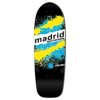 Madrid Skateboard Deck Explosion Black Blue Yellow