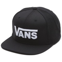Vans Drop V II Snapback Adjustable Hat Black White