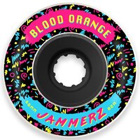 Blood Orange Longboard Skateboard Wheels Jammerz 66mm