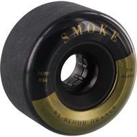 Blood Orange Longboard Skateboard Wheels Smokes 84A 60mm Black