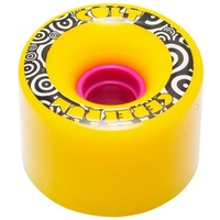 Cult Longboard Skateboard Wheels Cerebrum 80A 71mm Yellow