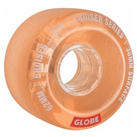 Globe Skateboard Wheels Bruiser Clear Coral 62mm 83A