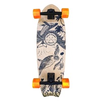 Gold Coast Longboards Complete Surf Skate Skateboard Wanderlust Orange
