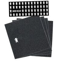 Grizzly Skateboard Grip Tape Sheet Mini Bear Squares 9 x 33