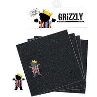 Grizzly Skateboard Grip Tape Sheet Gustavo Pro Squares 9 x 33