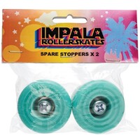 Impala Roller Skates Stopper with Bolts Aqua Set of 2