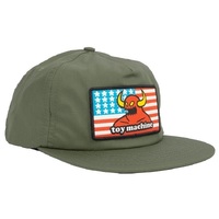 Toy Machine American Monster Snapback Army Skate Hat