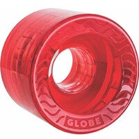 Globe Skateboard Wheels Retro Flex Cruiser Clear Red 58mm 83A