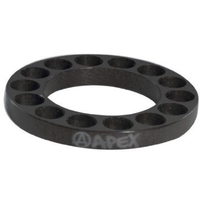 Apex Scooter Bar Riser Spacer - Black 5mm