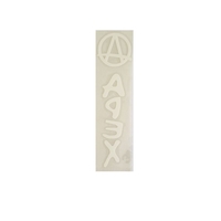 Apex - Bar Sticker - White