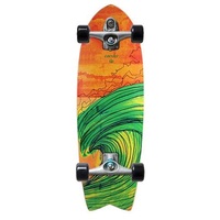 Carver Skateboard Complete - Swallow With C7 Trucks Silver