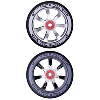 Crisp Hollowtech 110mm Wheel Set - Silver Black Black