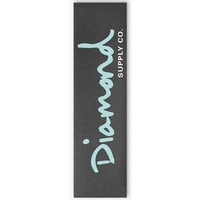 Diamond Skateboard Grip Tape Sheet - 9" x 33" - Og Script