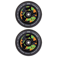 Elite - 110mm Air Ride Scooter Wheels Set Of 2 With Bearings - Black Camo