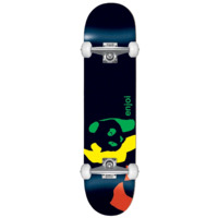 Enjoi Complete Skateboard Rasta Panda Mini 7.0" Wide
