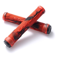 Fasen Scooter Grips - Black Orange