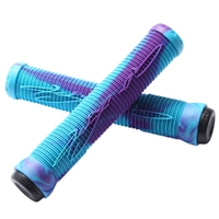 Fasen Scooter Grips Teal Purple