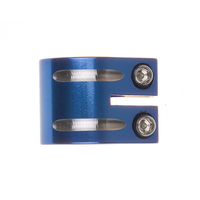 Flavor Scooter Double Clamp - Blue