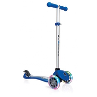 Globber My Free Fantasy Scooter 3 Wheel Led Wheels Racing Blue