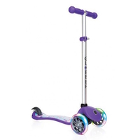 Globber My Free Fantasy Scooter 3 Wheel Led Wheels Star Violet