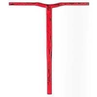 Grit Scooter Bars - Red Black Laser Battle Bars - 610mm Alloy