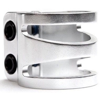 Lucky Scooter Dub - Double Bolt Clamp Oversized - Polished