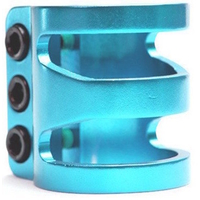 Lucky Scooter Tres - Three Bolt Clamp Oversized - Teal