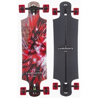 Landyachtz Longboard Skateboard Complete - Hammer Cardinal