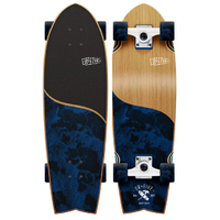 Obfive Foam Ball Swallow Tail Cruiser Skateboard Complete