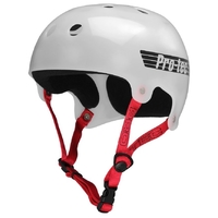 Protec Bucky Skate Helmet - Trans White - Size Medium - Skate Scooter