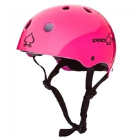Protec Classic Skate Helmet Gloss Pink Punk Size Large Skate Scooter Pro-Tec