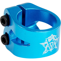 Revolution Scooter Double Clamp - Oversized - Blue