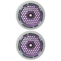 Root Industries Honey Core 110mm Wheel Set White Pu Purple