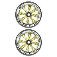 Root Industries Turbine 110mm Wheel Set - Black Pu Gold Carbon
