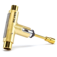 Silver Spectrum Skateboard Tool - Gold