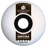 The 4 Softies Skateboard Wheels 85a 54mm