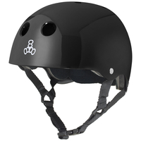 Triple 8 Brainsaver Helmet - Black - Size Medium - Skate Scooter