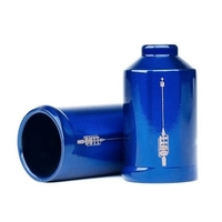 Urban Artt Scooter Pegs - Cutt Chromo - Blue - Includes Axles