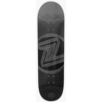 Z-Flex Skateboard Deck - Logo Deck Grey - 8.5 - Made In Usa