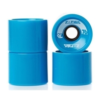 Z-Flex Longboard Skateboard Wheels - 69mm 78A - Blue