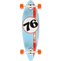 Z-Flex Pin Racing Mini Pintail Complete Skateboard - Blue Orange