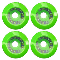 Z-Flex Z-Pro 60mm Skateboard Wheels 90A - Green