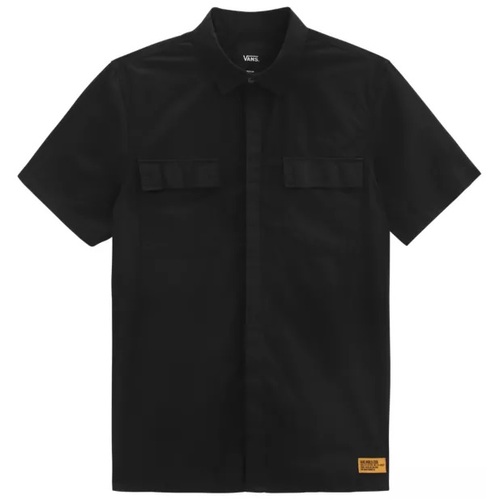 vans button down shirt