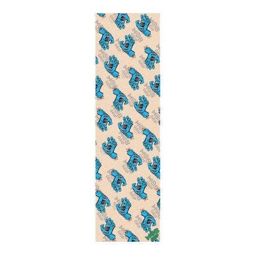 Mob Skateboard Grip Tape Sheet 9 x 33 Clear Santa Cruz Screaming Hand