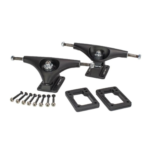 Carver C5 C4トラックセット Carver C5 Hollow Coal Satin Surf Skateboard Truck Set