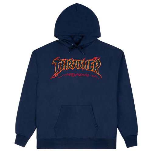 Thrasher X Antihero Mag Banner Forest Green Hoodie