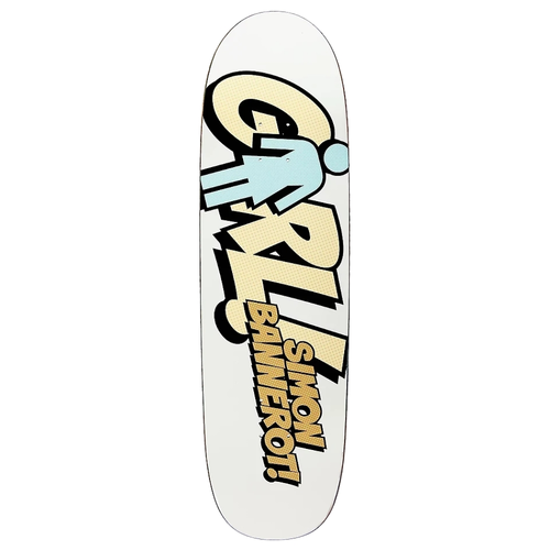 Girl Blammo Loveseat Simon Bannerot 9.0 Skateboard Deck