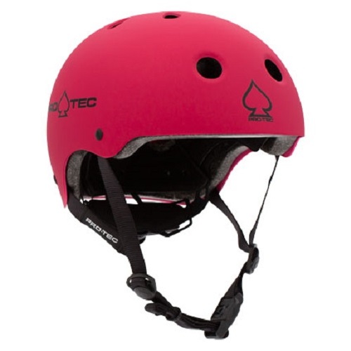 Protec Classic Junior Fit Certified Helmet Matte Pink Youth Medium ProTec