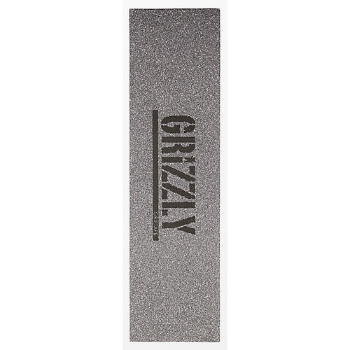 Grizzly Skateboard Grip Tape Sheet 9 x 33 Glitter Silver